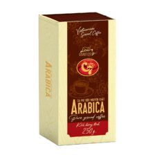 Cà Phê Bột Arabica Con Chồn Vàng - Hộp Vuông 250Gr