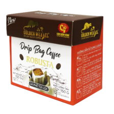 Cà phê phin giấy - cà phê túi lọc Robusta - HUCAFOOD “Drip Bag Coffee”