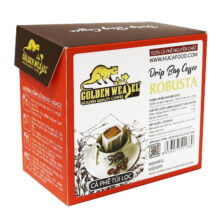 Cà phê phin giấy - cà phê túi lọc Robusta - Huca Food “Drip Bag Coffee”