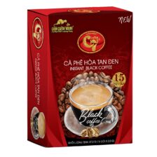 Cà phê hòa tan đen không đường không sữa Con Chồn Vàng C7 - Hộp 15 gói