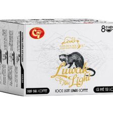 Cà phê túi lọc chồn cao cấp Light - Golden Weasel - Hộp 8 gói *10g (80g)