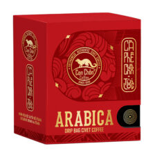 Cà phê túi lọc chồn cao cấp Arabica - Con Chồn - Hộp 5 gói 12g (60g)